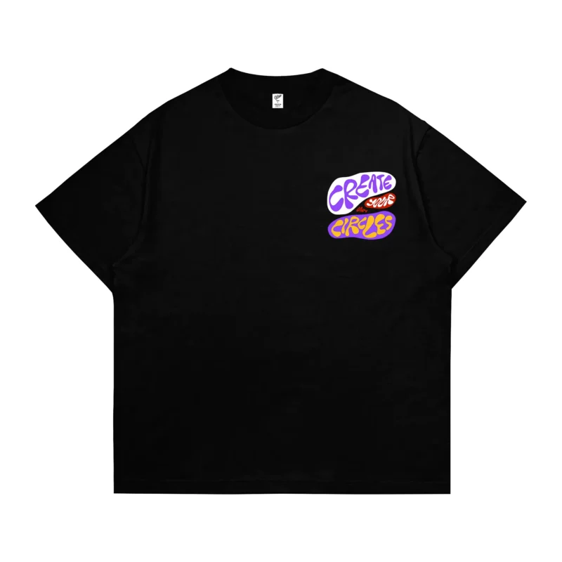Create your own circles - Oversized T-Shirt - Image 2