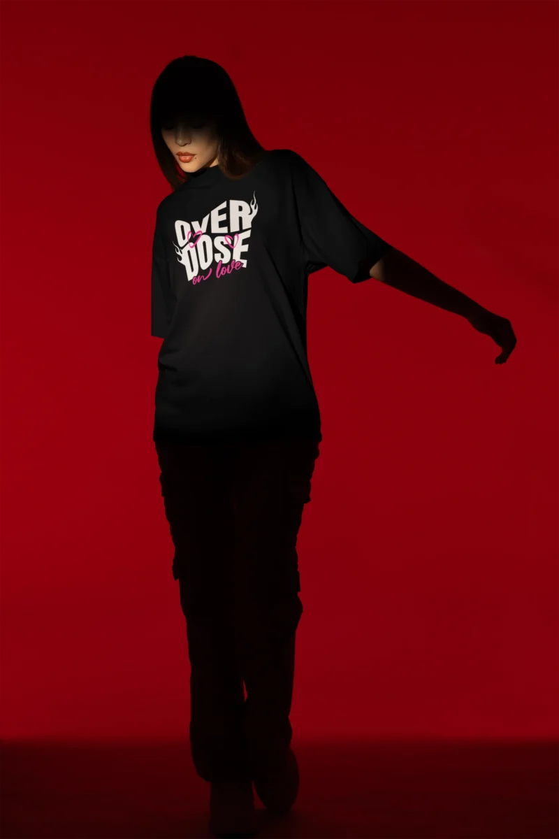 Overdose on Love - Oversized Black - Image 2
