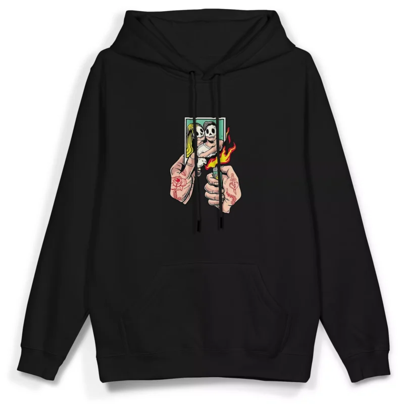 Fire hoodie